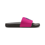 On Fleek Cosmetics Women's PU Slide Sandals-hot pink/hot pink