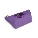 On Fleek Cosmetics Accessory Pouch w T-bottom - Lavender/Purple