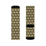 Alota Note$ Garmentry Dollar Sign Icon Pattern Sublimation Socks - Dont Get Mad Get Rich Colorway5