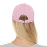 On Fleek Clothing 'WindyHair' Logo Dad Hat with Leather Patch