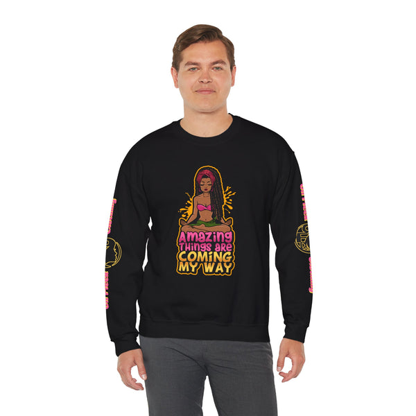 On Fleek Clothing 'Amazing Things' Heavy Blend™ Crewneck Sweatshirt