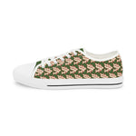 Alota Note$ Garmentry >$ Icon Pattern Men's Low Top Sneakers - DGMGR Hunter