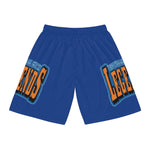 Gotham City Legends Basketball Shorts (AOP)-Royal/Orange