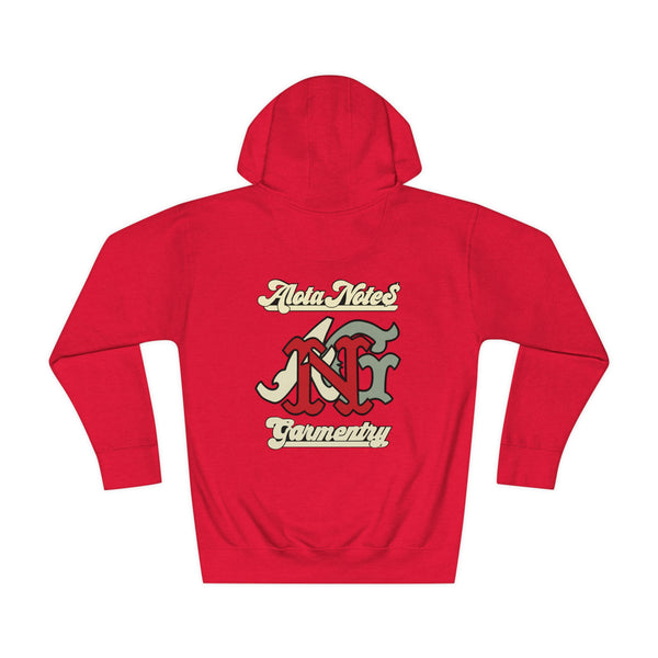 Alota Note$ Garmentry Lettermark & Monogram Unisex Fleece Hoodie - DGMGR