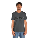 Alota Note$ Garmentry Wordmark(Black) Unisex Jersey Short Sleeve Tee