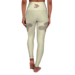 Yoga Leggings - Alota Note$ ANG Fit+ High Waisted Leggings (DGMGR Oatmeal)