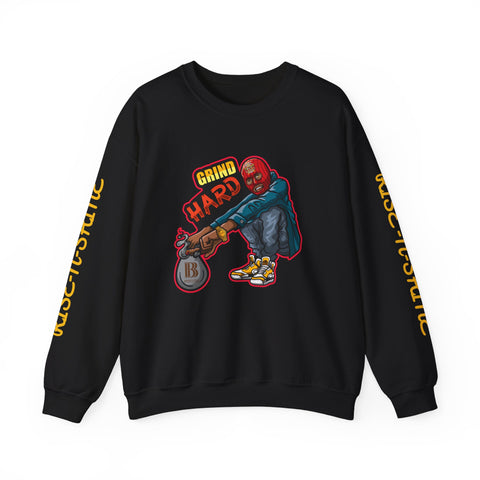 RNS Global 'Grind Hard' Heavy Blend™ Crewneck Sweatshirt