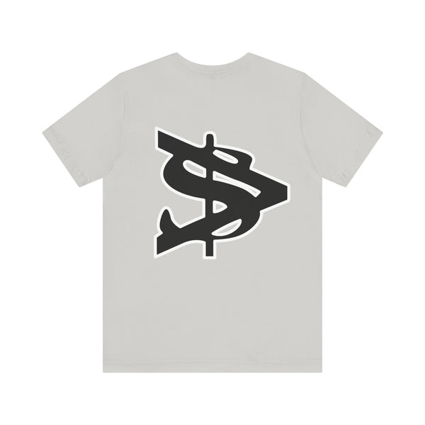 Alota Note$ Garmentry Wordmark(Black) Unisex Jersey Short Sleeve Tee