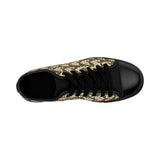 Alota Note$ Garmentry ‘>$’ Icon Pattern Women's Low Top Sneakers - DGMGR Forest