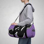 Alota Note$ Garmentry Lettermark Duffel Bag - Lavender