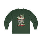 Alota Note$ Garmenty 'Dont Get Mad Get Rich' Ultra Cotton Long Sleeve T-Shirt