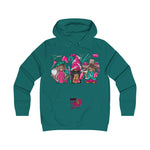 On Fleek Clothing ''Hsir Gnomes'' Girlie College Hoodie