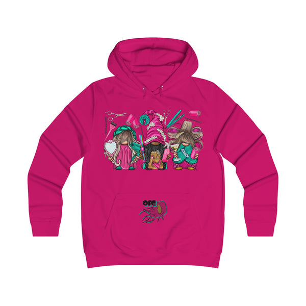 On Fleek Clothing ''Hsir Gnomes'' Girlie College Hoodie