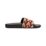 Alota Note$ Garmentry ‘>$’ Icon Pattern Men's Slide Sandals - DGMGR Red