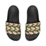 Alota Note$ Garmentry ‘>$’ Icon Pattern Women's Slide Sandals - DGMGR Forest