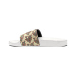 Alota Note$ Garmentry ‘>$’ Icon Pattern Women's Slide Sandals - DGMGR Oatmeal