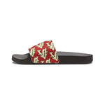 Alota Note$ Garmentry ‘>$’ Icon Pattern Women's Slide Sandals - DGMGR Red