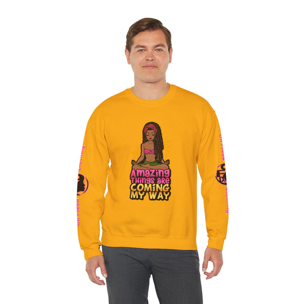 On Fleek Clothing 'Amazing Things' Heavy Blend™ Crewneck Sweatshirt