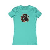 On Fleek Cosmetics Women's Favorite Tee - orange logo