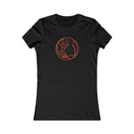 On Fleek Cosmetics Women's Favorite Tee - orange logo