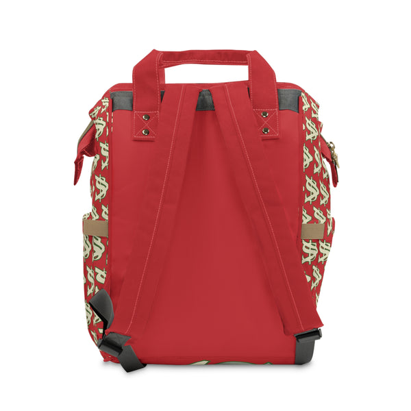 Alota Note$ Garmentry Multifunctional Backpack - DGMGR Red