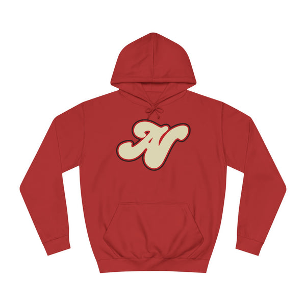 Alota Note$ Garmentry Lettermark Logo and >$ Icon Unisex College Hoodie - DGMGR colorways