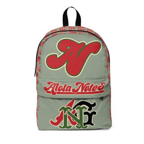 Alota Note$ Garmentry Unisex Classic Backpack - DGMGR Seamoss