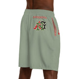 Alota Note$ Garmentry Men's Jogger Shorts (AOP) - DGMGR Seamoss