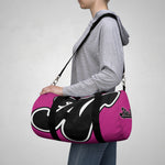 Alota Note$ Garmentry Lettermark Duffel Bag - Raspberry