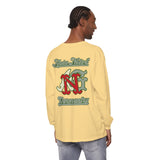 Alota Note$ Garmenty 'Dont Get Mad Get Rich' Unisex Garment-dyed Long Sleeve T-Shirt