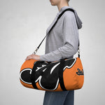 Alota Note$ Garmentry Lettermark Duffel Bag - Tangerine