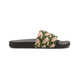 Alota Note$ Garmentry ‘>$’ Icon Pattern Women's Slide Sandals - DGMGR Forest