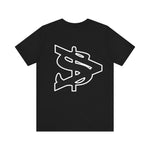 Alota Note$ Garmentry Wordmark(Black) Unisex Jersey Short Sleeve Tee