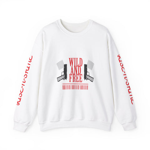 RNS Global 'Wild and Free' Heavy Blend™ Crewneck Sweatshirt