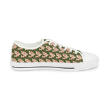 Alota Note$ Garmentry >$ Icon Pattern Men's Low Top Sneakers - DGMGR Hunter