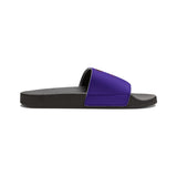 On Fleek Cosmetics Women's PU Slide Sandals-purple/hot pink