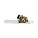 Alota Note$ Garmentry ‘>$’ Icon Pattern Men's Slide Sandals - DGMGR Forest