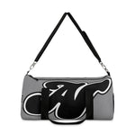 Alota Note$ Garmentry Lettermark Duffel Bag-Silver