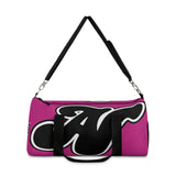 Alota Note$ Garmentry Lettermark Duffel Bag - Raspberry