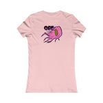 On Fleek Cosmetics Women's Favorite Tee - salmon logo