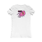 On Fleek Cosmetics Women's Favorite Tee - salmon logo