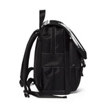 Alota Note$ Garmentry Shoulder Backpack - Lettermark Logo Classic Design