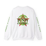 RNS Global '3WiseSkulls' Heavy Blend™ Crewneck Sweatshirt