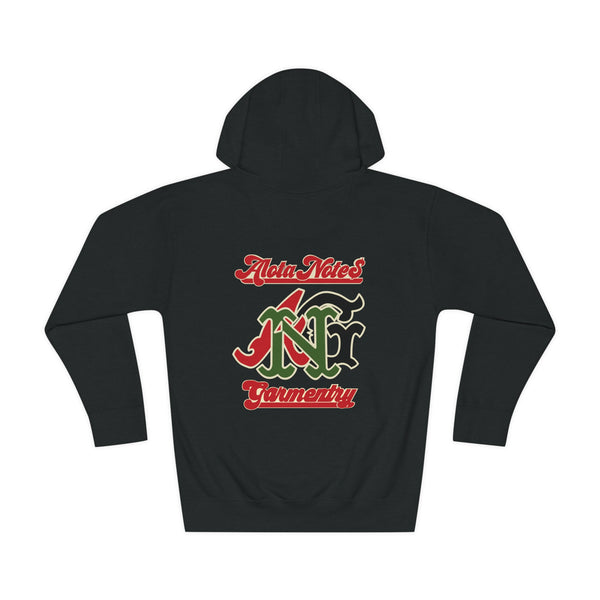 Alota Note$ Garmentry Lettermark & Monogram Unisex Fleece Hoodie - DGMGR