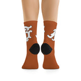 Alota Note$ Garmentry Monogram DTG Socks-Autumn