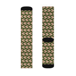 Alota Note$ Garmentry Dollar Sign Icon Pattern Sublimation Socks - Dont Get Mad Get Rich Colorway5