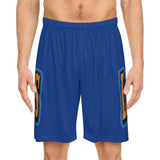 Gotham City Legends Basketball Shorts (AOP)-Royal/Orange