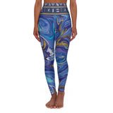 D'IMAG'E High Waisted Yoga Leggings (AOP)