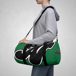 Alota Note$ Garmentry Lettermark Duffel Bag - Kelly Green