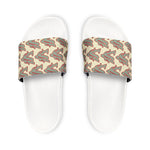 Alota Note$ Garmentry ‘>$’ Icon Pattern Men's Slide Sandals - DGMGR Oatmeal